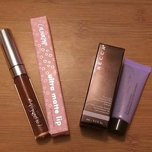 Colourpop ultra matte lip & Becca Primer